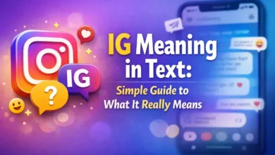 IG Meaning in Text
