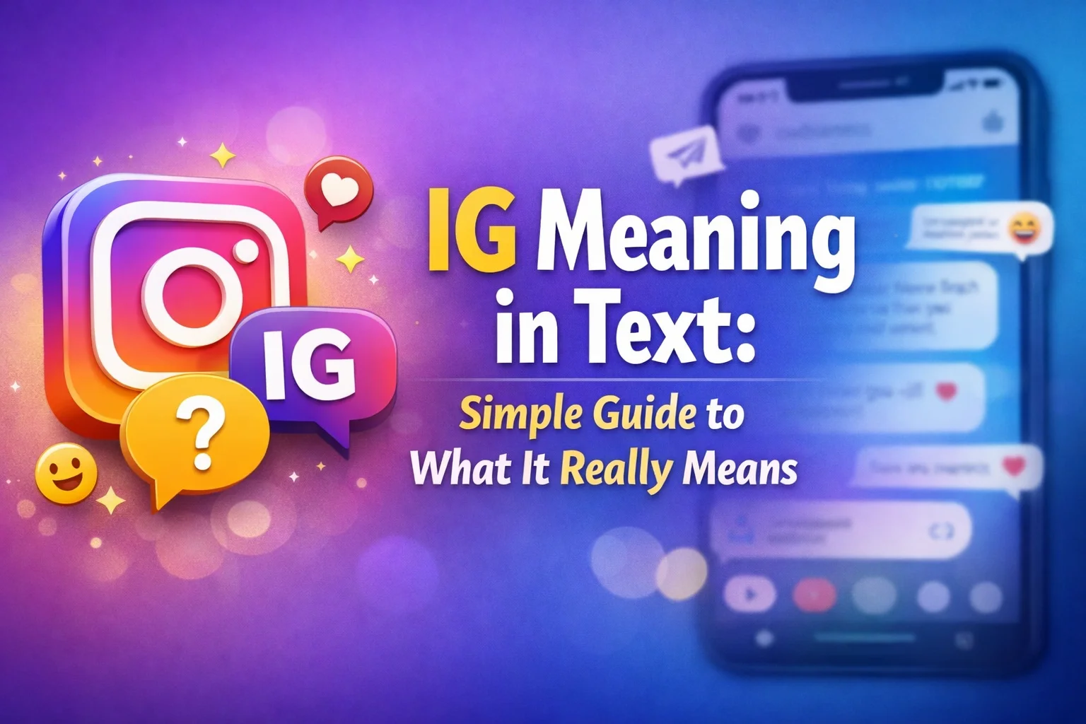 IG Meaning in Text
