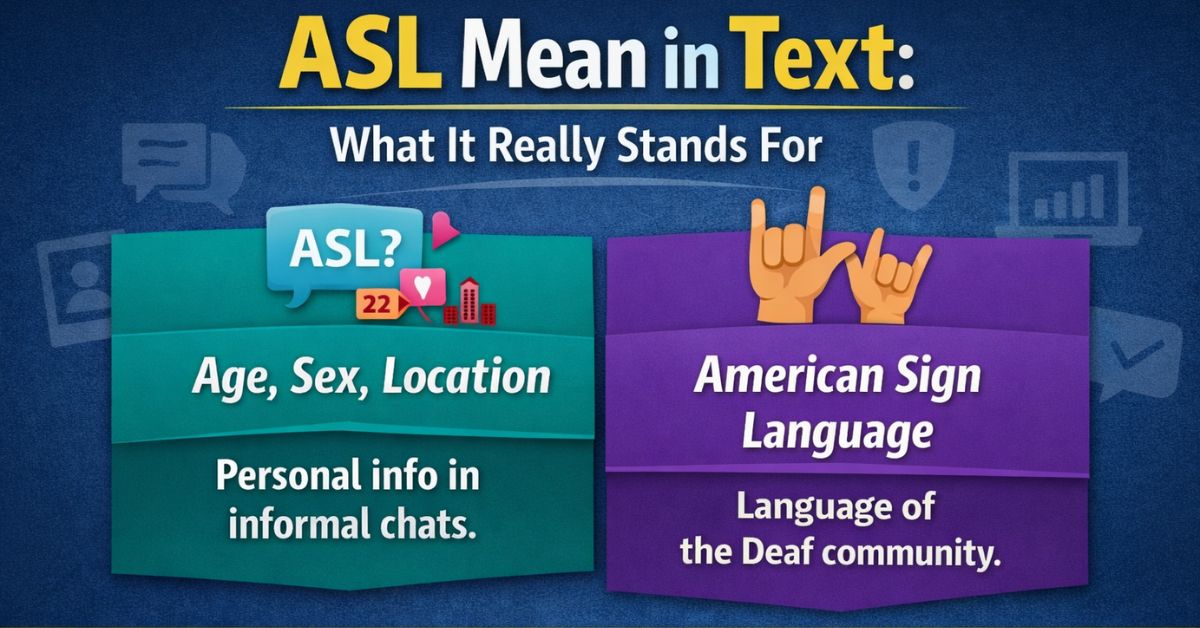 ASL Mean in Text