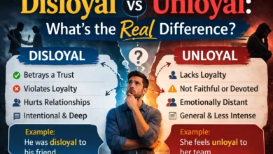 Disloyal vs Unloyal