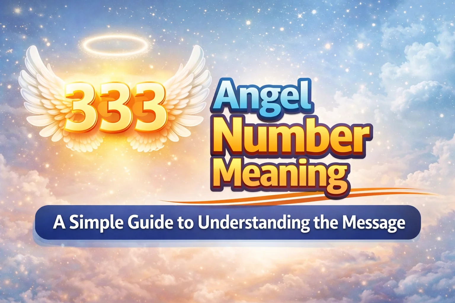 333 Angel Number Meaning