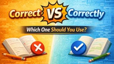 Correct or Correctly