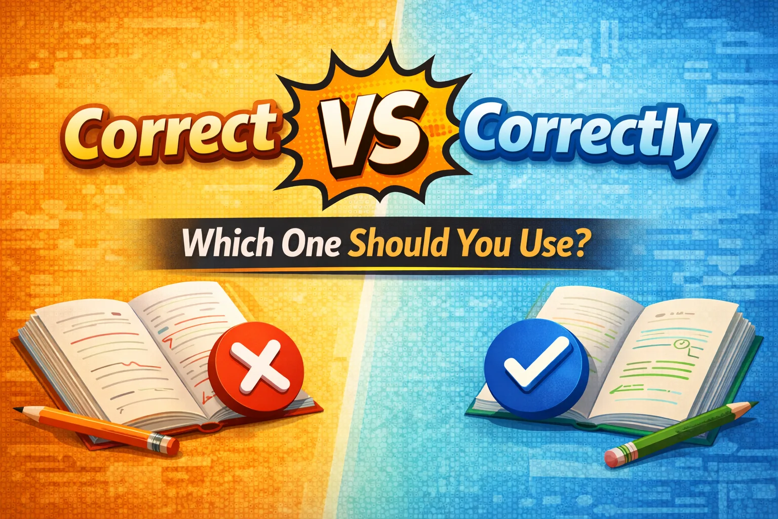 Correct or Correctly