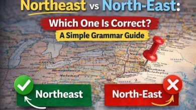 Northeast vs North-East