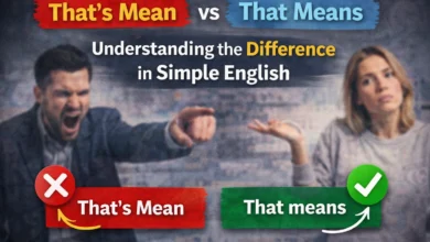 That’s Mean vs That Means