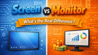 Screen vs Monitor