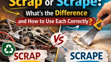 Scrap or Scrape